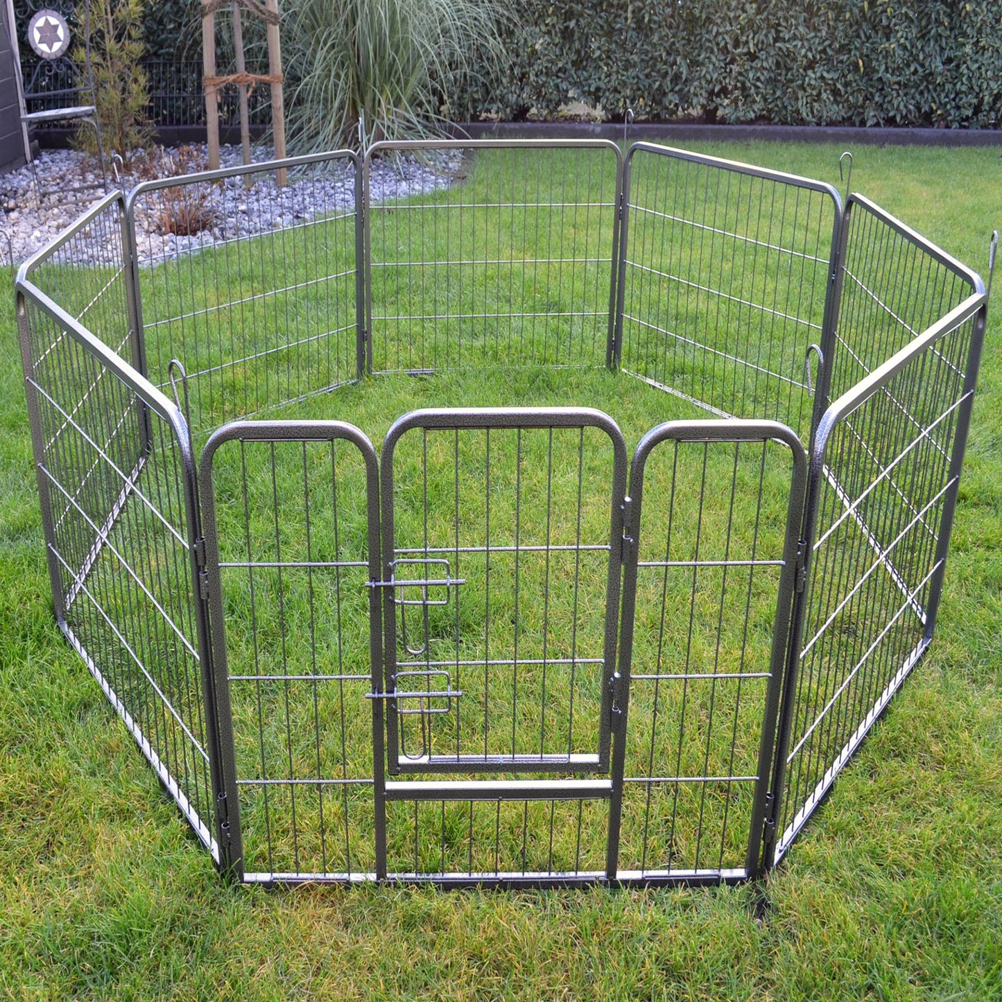 Bitte Lesen !! Retourenware ! DOG RUN Hundeauslauf Hundegegehe Welpenauslauf 482