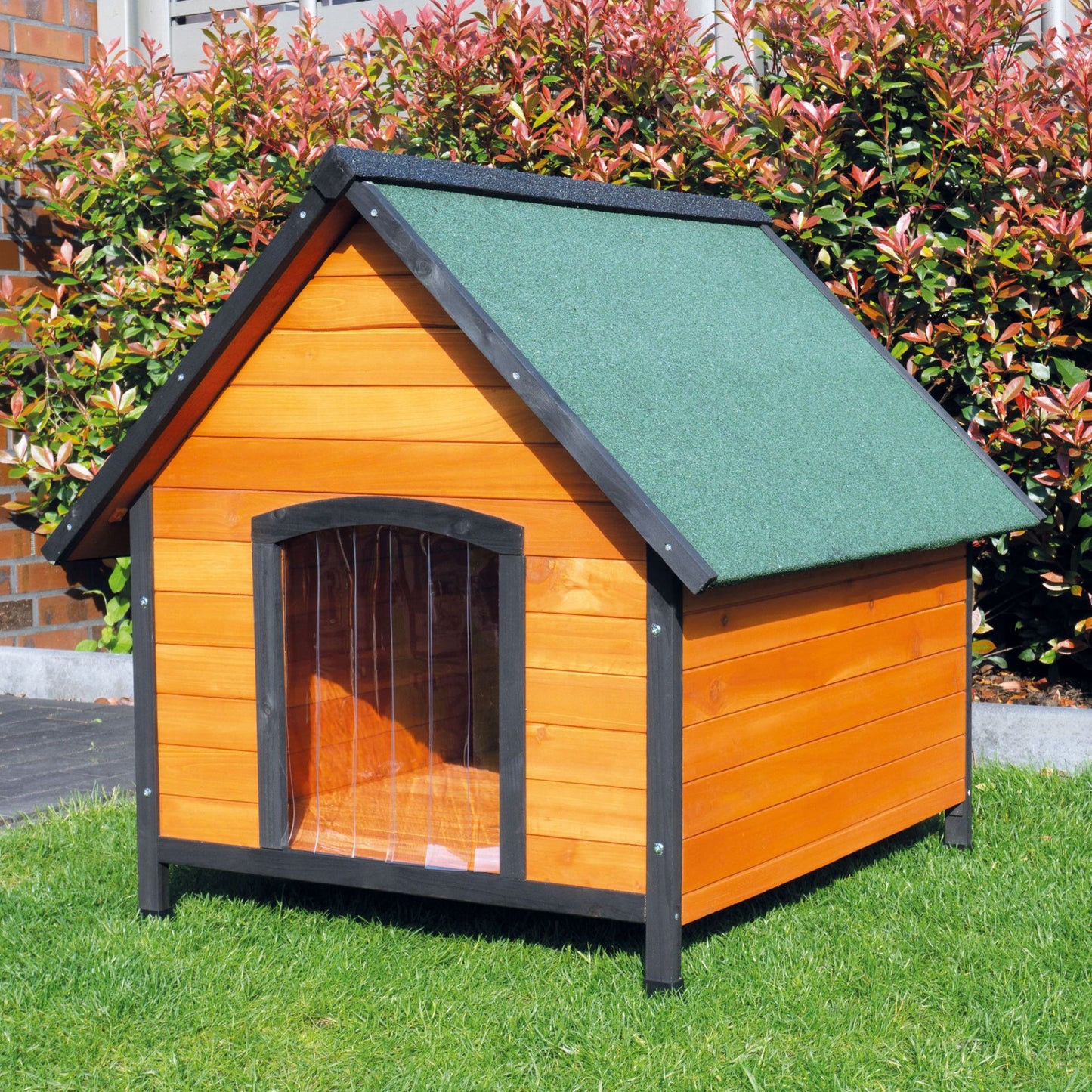 BITTE LESEN !!! Retourenware ! Hundehütte Luna L - 99 x 87 x 82,5 cm (B x H x T) / Eingang - 35,5 x 40 cm (B x H)
