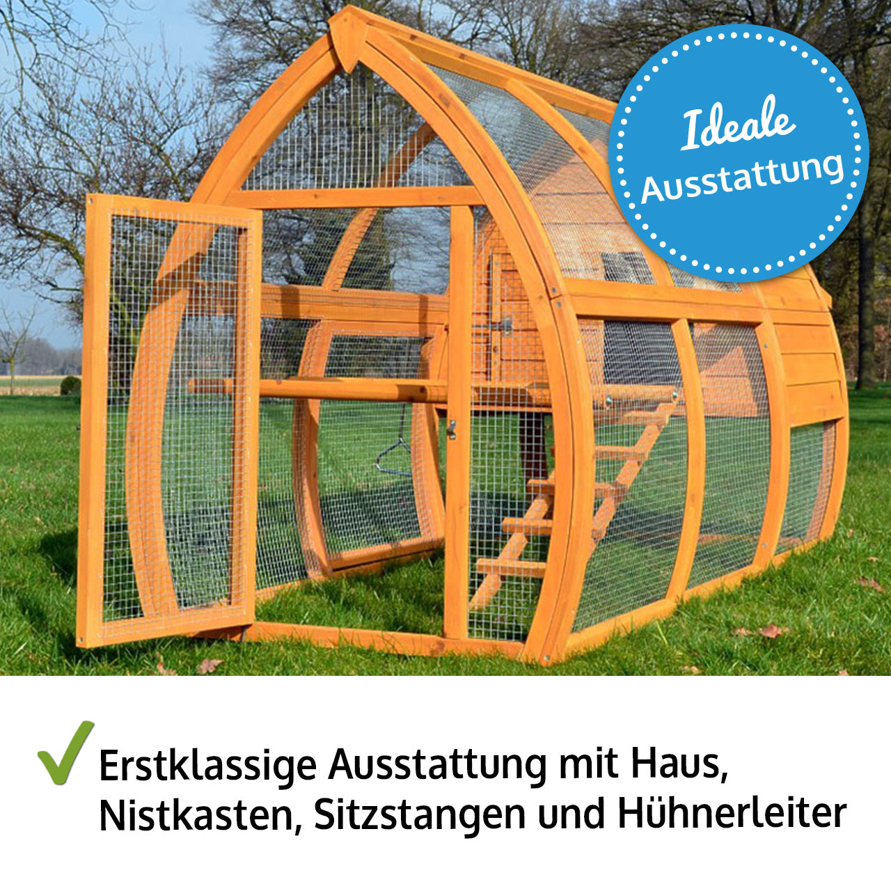 Hühnerstall Kükenstall Wachtelstall Hühnervoliere Superhenne