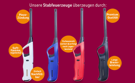 Stabfeuerzeug Milano NT