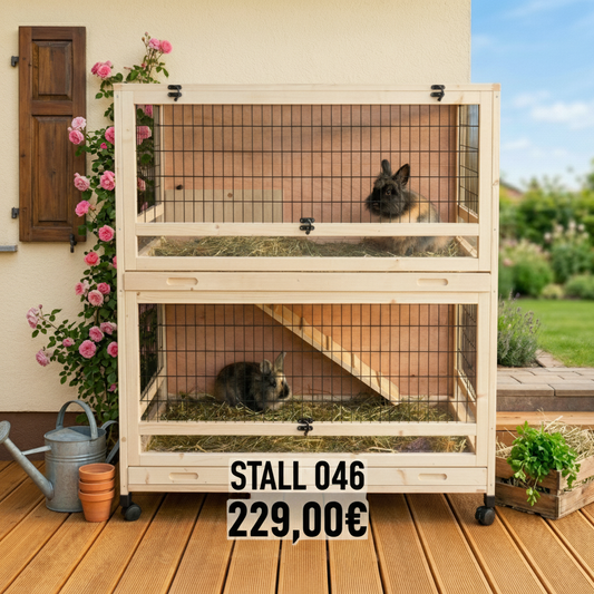 Hasenstall Kaninchenstall Meerschweinchenstall Knuffel