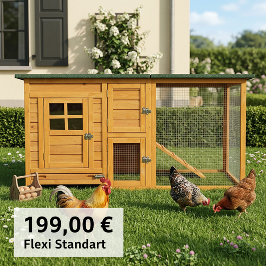 Hühnerstall Kükenstall Wachtelstall Hühnervoliere Flexi Standard