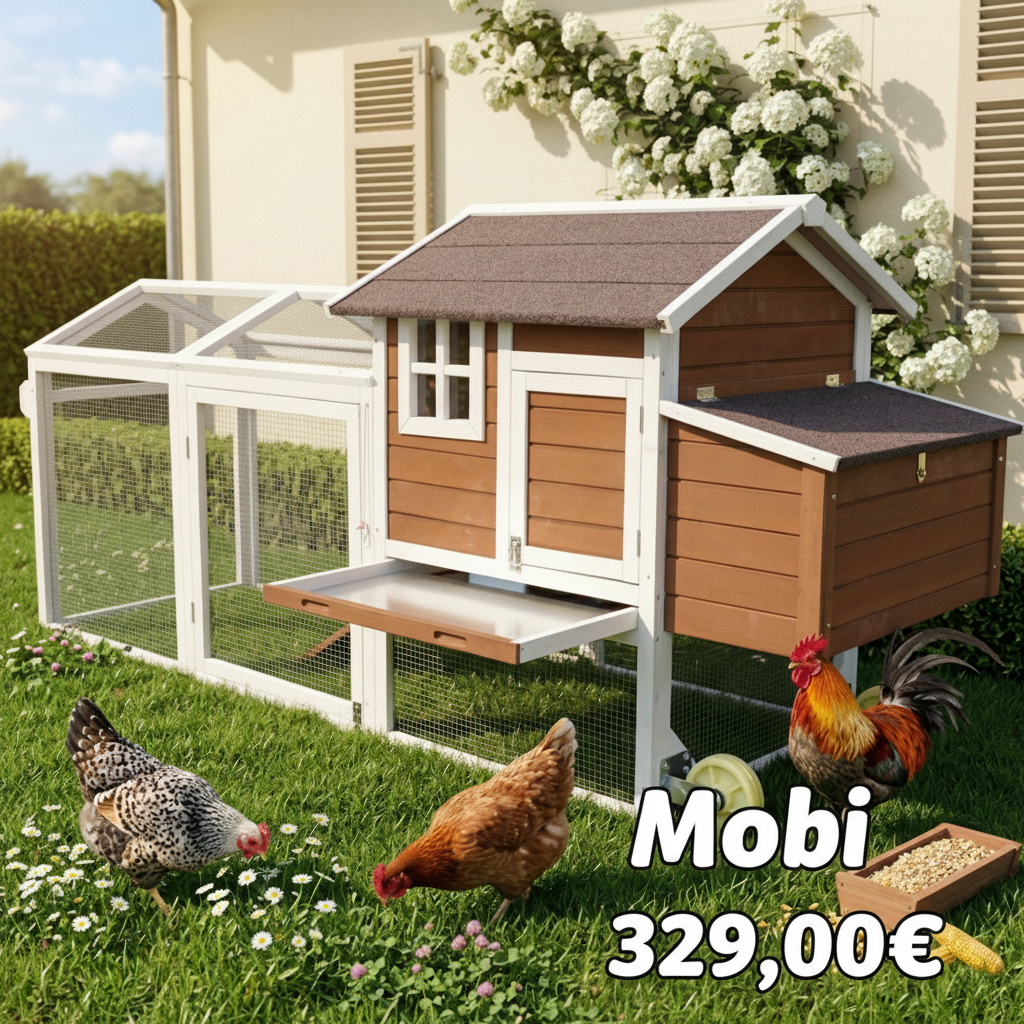 Hühnerstall Kükenstall Wachtelstall Hühnervoliere Mobi