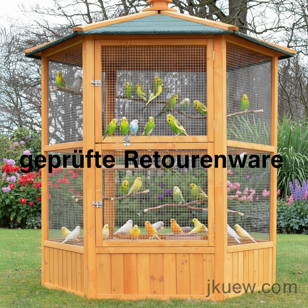 !! Bitte Lesen !! Vogelvoliere Voliere Vogelkäfig Käfig Vogelhaus Maxi
