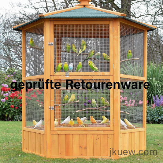 !! Bitte Lesen !! Vogelvoliere Voliere Vogelkäfig Käfig Vogelhaus Maxi