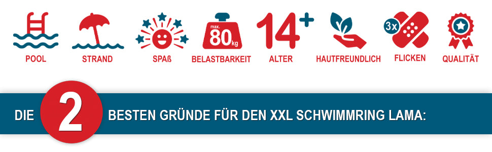 Lama Pool Spielzeug Schwimmtier Aufblasbar Badetier