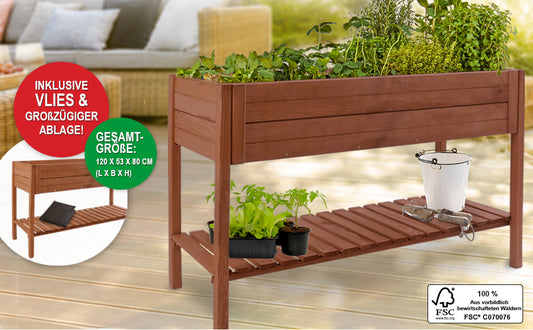 XXL Hochbeet Pflanztisch Blumenbank