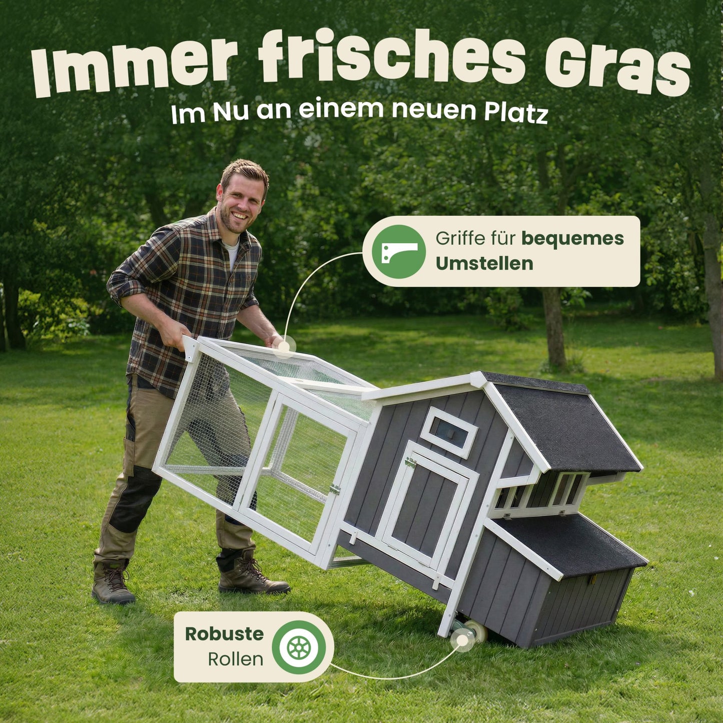 Hühnerstall Kükenstall Wachtelstall Hühnervoliere Franzi