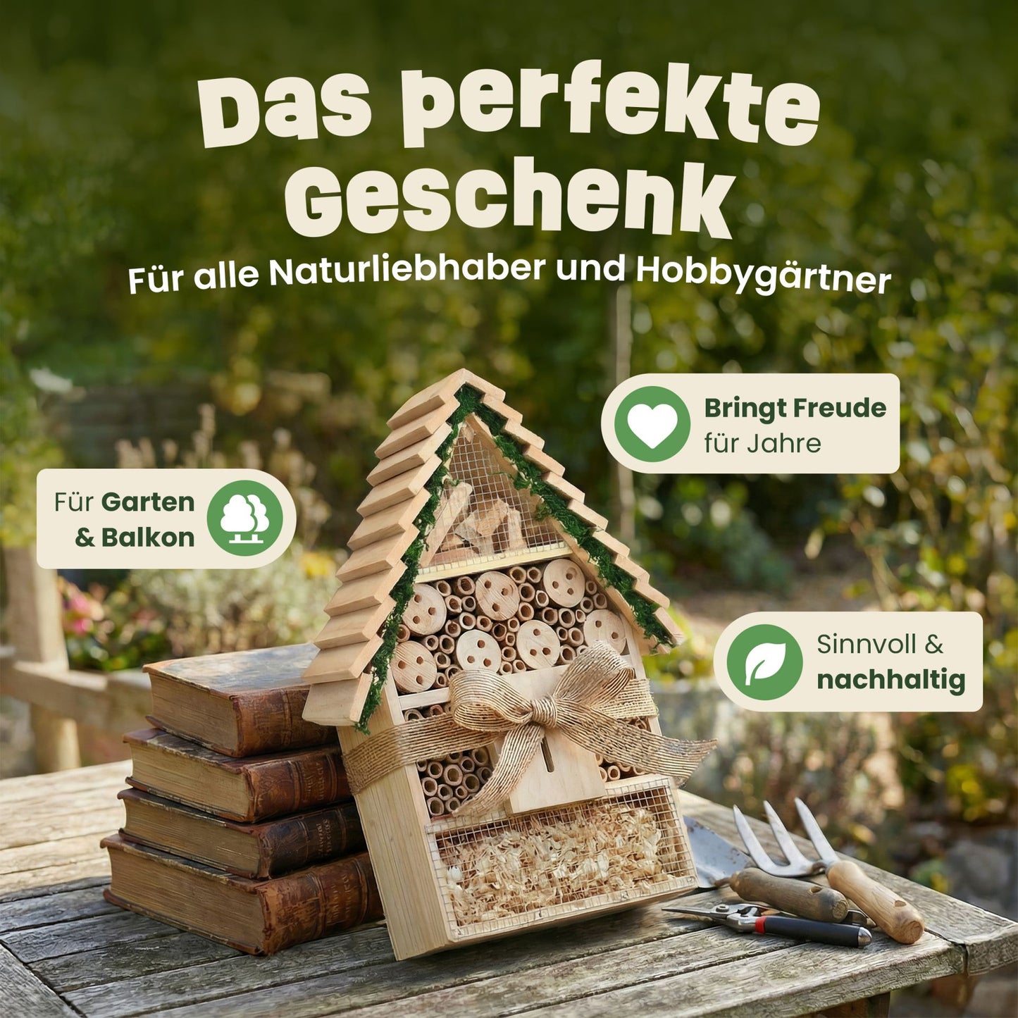 Insektenhotel Wildbienen Insekten Insektenhaus Bienenhotel 46798