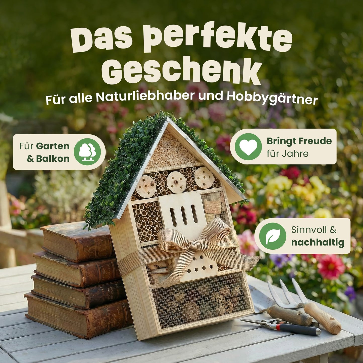 Insektenhotel Wildbienen Insekten Insektenhaus Bienenhotel 46799