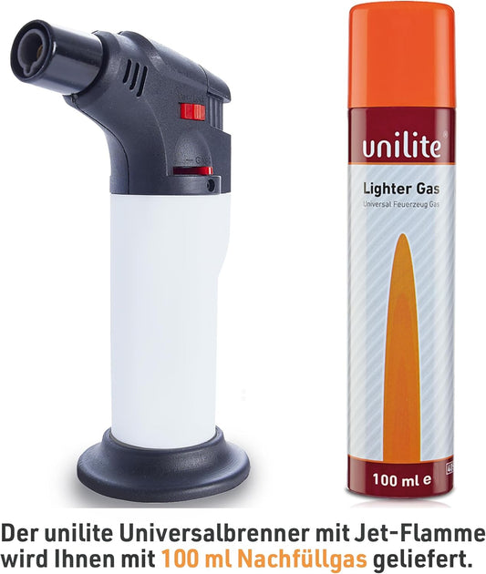 Sturmfeuerzeug Tokyo  Weiss + 100 ml Nachfüllgas