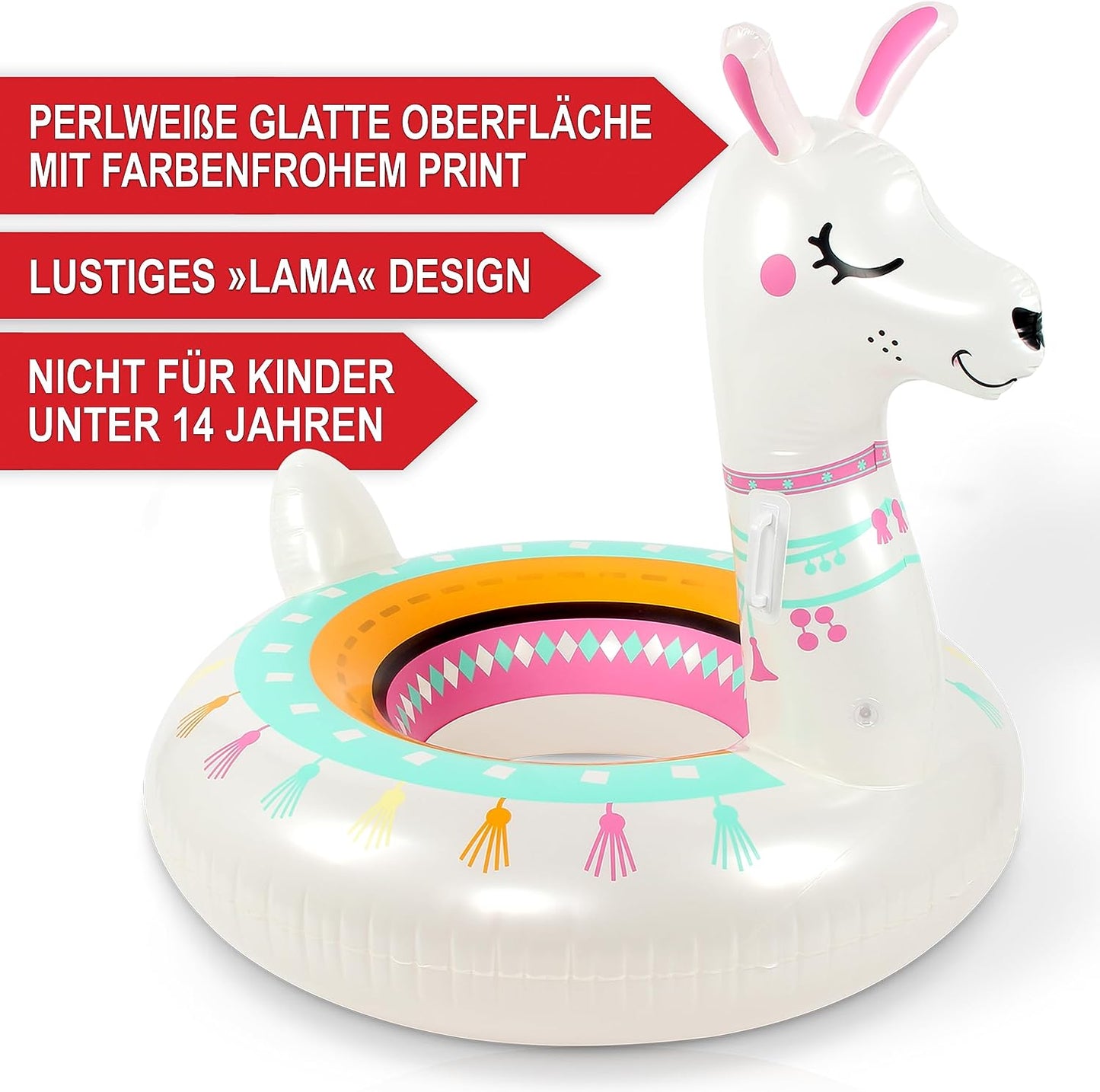 Lama Pool Spielzeug Schwimmtier Aufblasbar Badetier