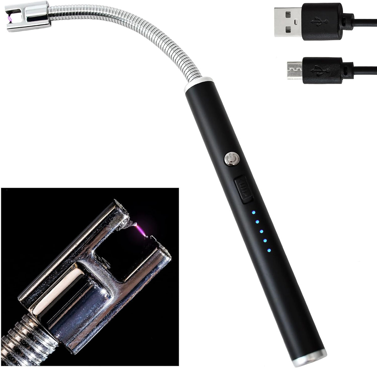 Lichtbogenfeuerzeug Wiederaufladbar USB-Kabel