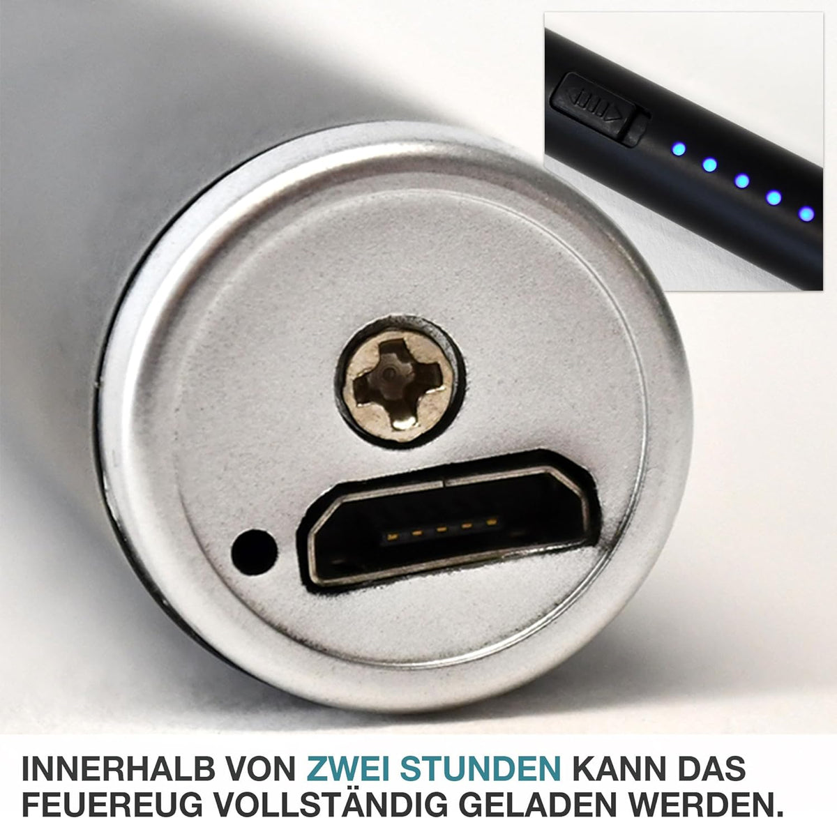 Lichtbogenfeuerzeug Wiederaufladbar USB-Kabel