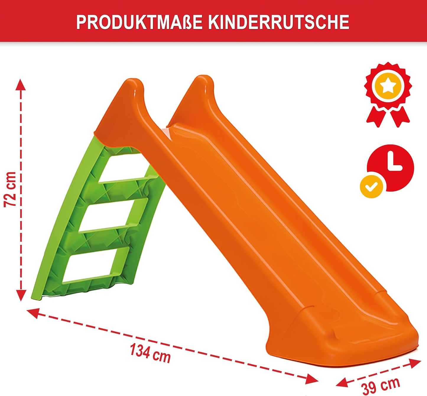 Kinderrutsche Rutsche mit Wasseranschluss