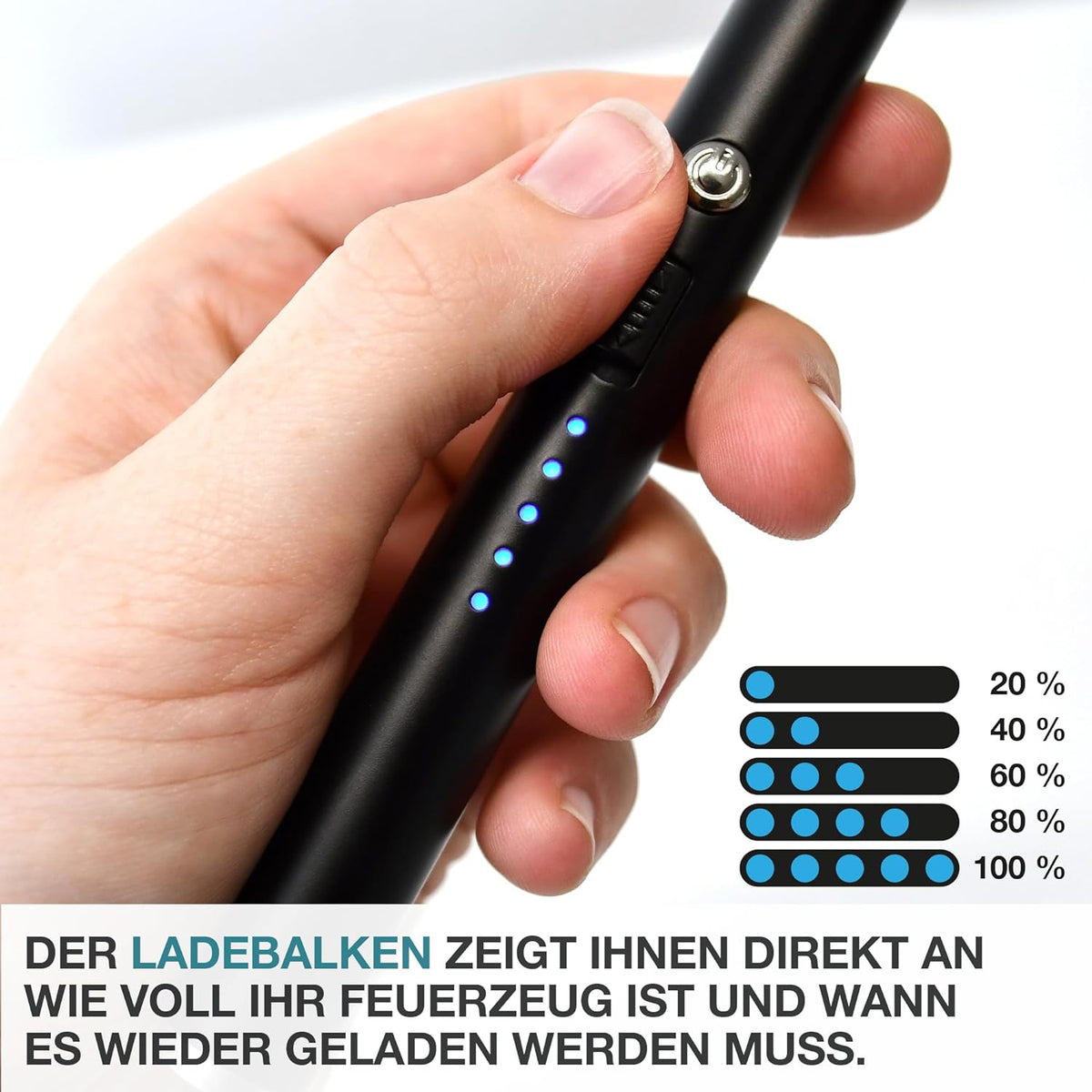 Lichtbogenfeuerzeug Wiederaufladbar USB-Kabel