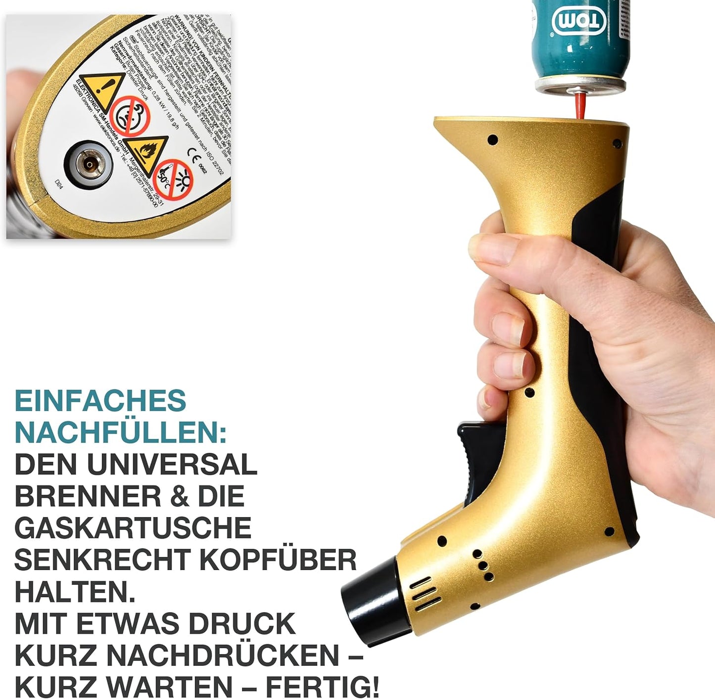 Universalbrenner GB-500 Gold