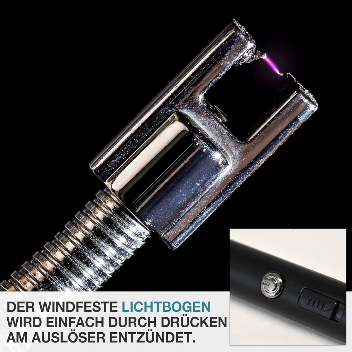 Lichtbogenfeuerzeug Wiederaufladbar USB-Kabel