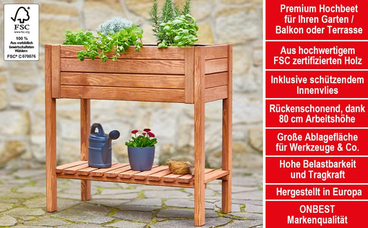 Hochbeet 843 Braun