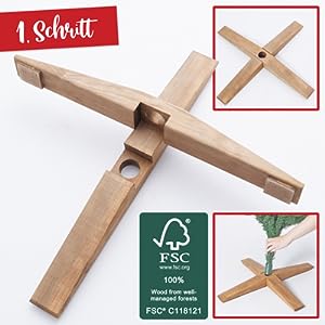 Künstlicher Weihnachtsbaum Nadeln mit Deko Schnee & echten Tannen Zapfen 220cm 04