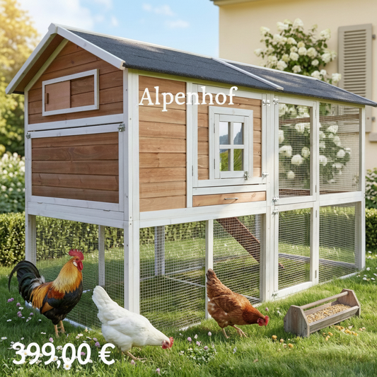 Hühnerstall Kükenstall Wachtelstall Hühnervoliere Alpenhof