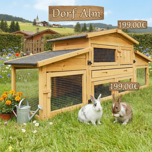 Hasenstall Kaninchenstall Meerschweinchenstall Dorf Alm