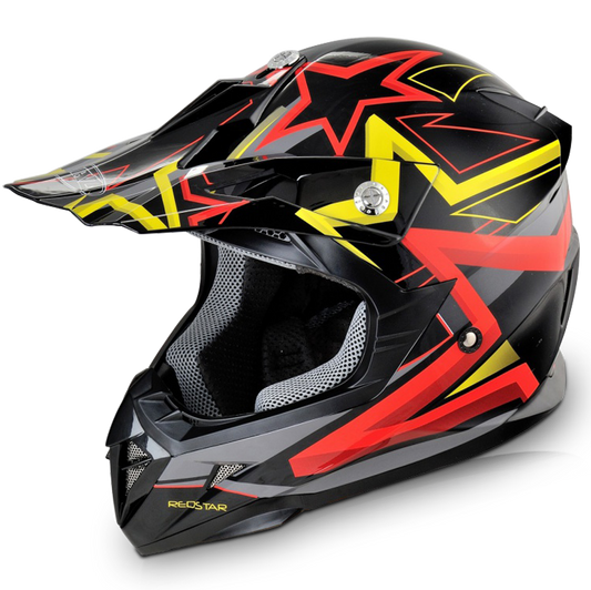 Motocross-Helm  55915      XL: 61 cm