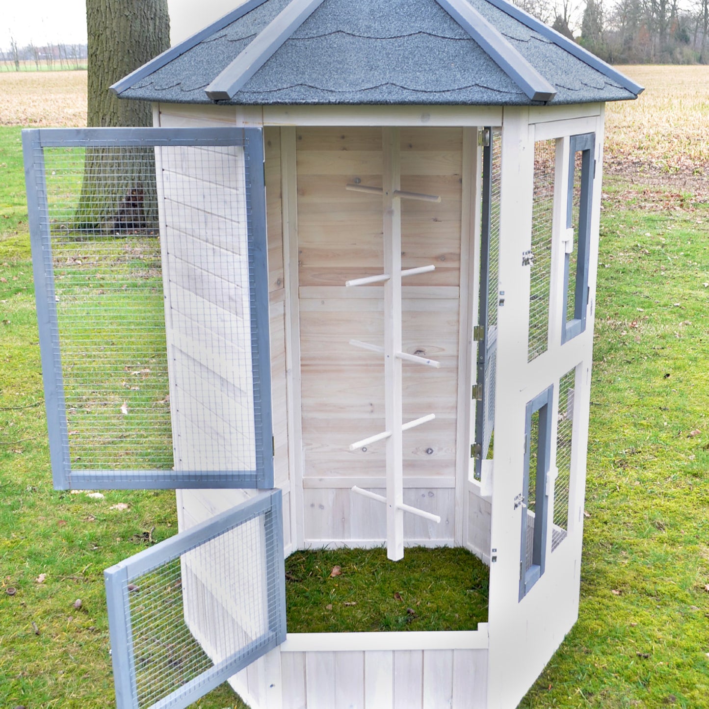 Vogelvoliere Voliere Vogelkäfig Käfig Vogelhaus Luise