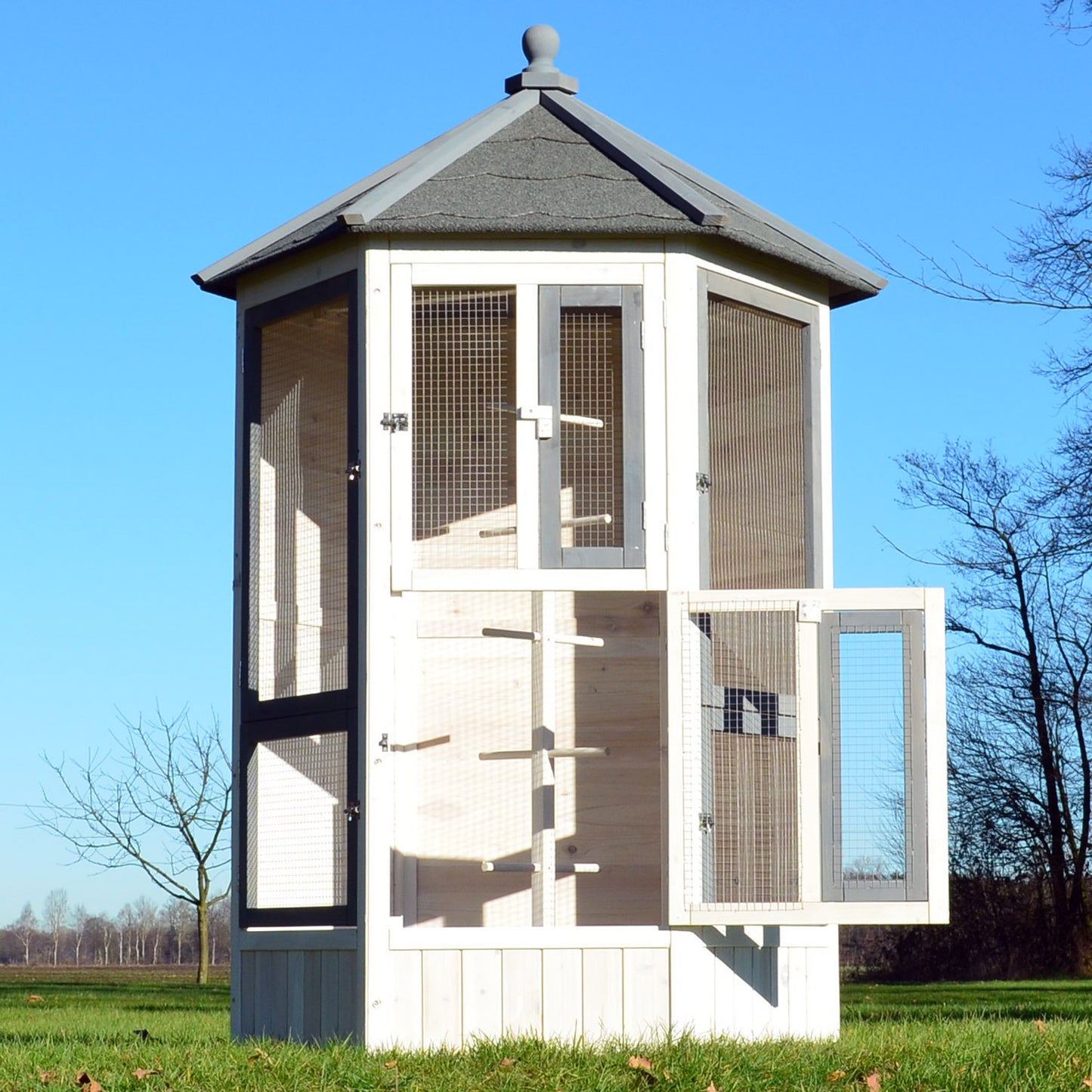 Vogelvoliere Voliere Vogelkäfig Käfig Vogelhaus Luise