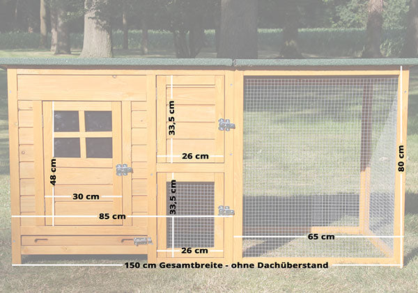 Hühnerstall Kükenstall Wachtelstall Hühnervoliere Flexi Standard