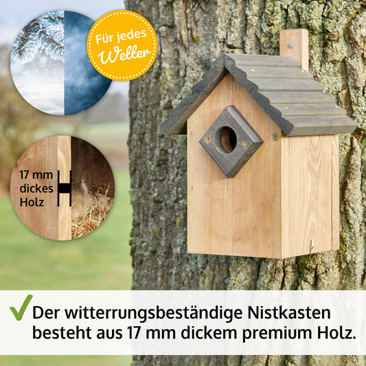 Vogelhaus Futterstation Futterhaus Nistkasten 332