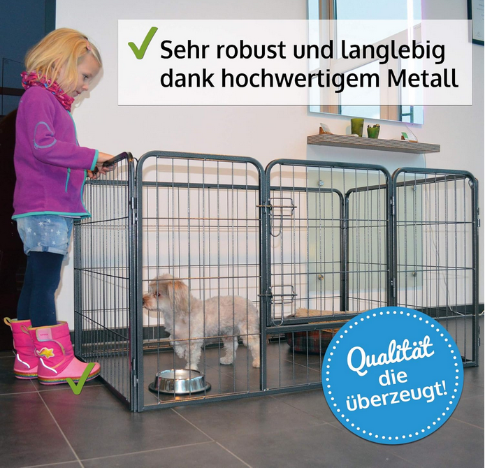 Welpenauslauf Hundeauslauf   Höhe 70,5 cm (483)