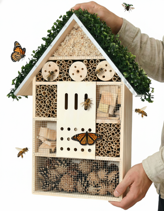 Insektenhotel Wildbienen Insekten Insektenhaus Bienenhotel 46799