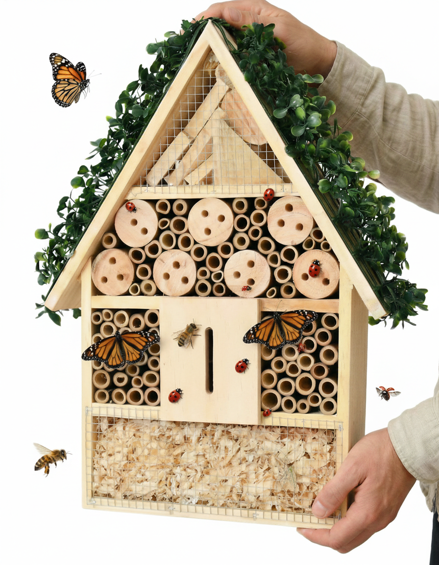 Insektenhotel Wildbienen Insekten Insektenhaus Bienenhotel 46797
