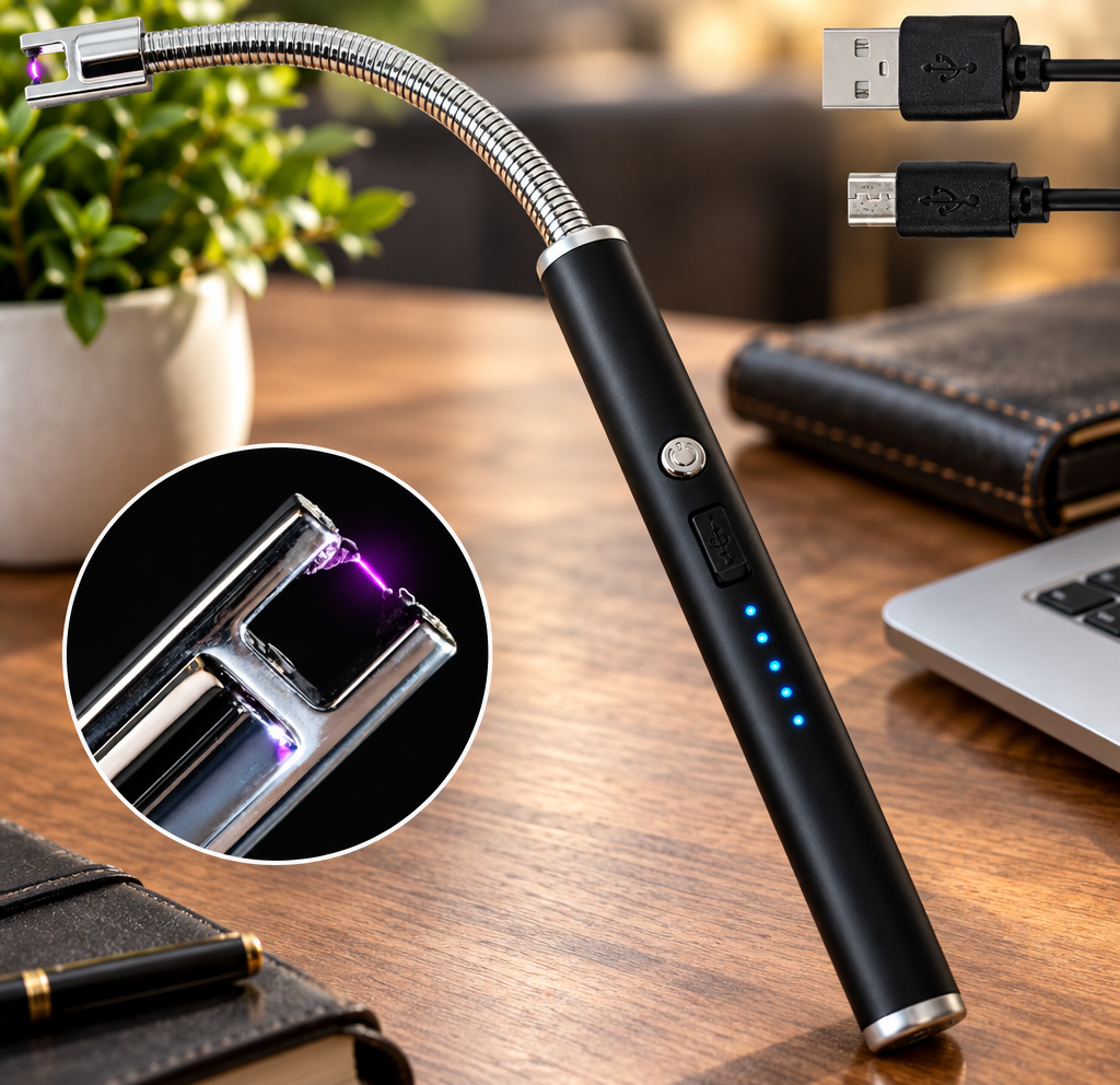 Lichtbogenfeuerzeug Wiederaufladbar USB-Kabel