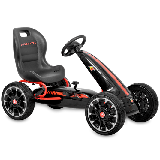 Tretkart Go Kart Schwarz