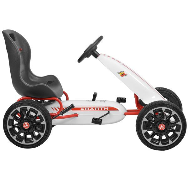 Tretkart Go Kart Weiss