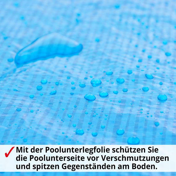Pool Unterlegfolie 016123      309 x 309 cm