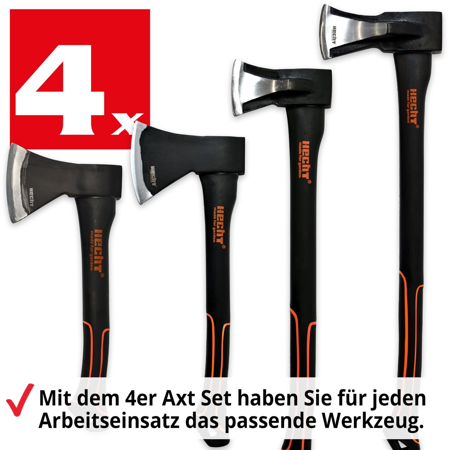 Axt Set 8    4er
