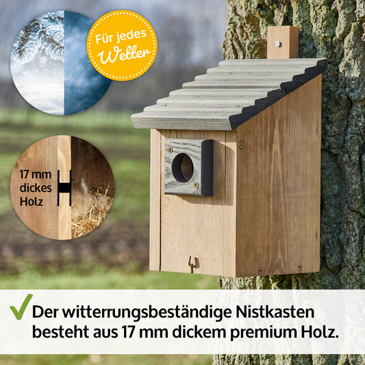 Vogelhaus Futterstation Futterhaus Nistkasten 334