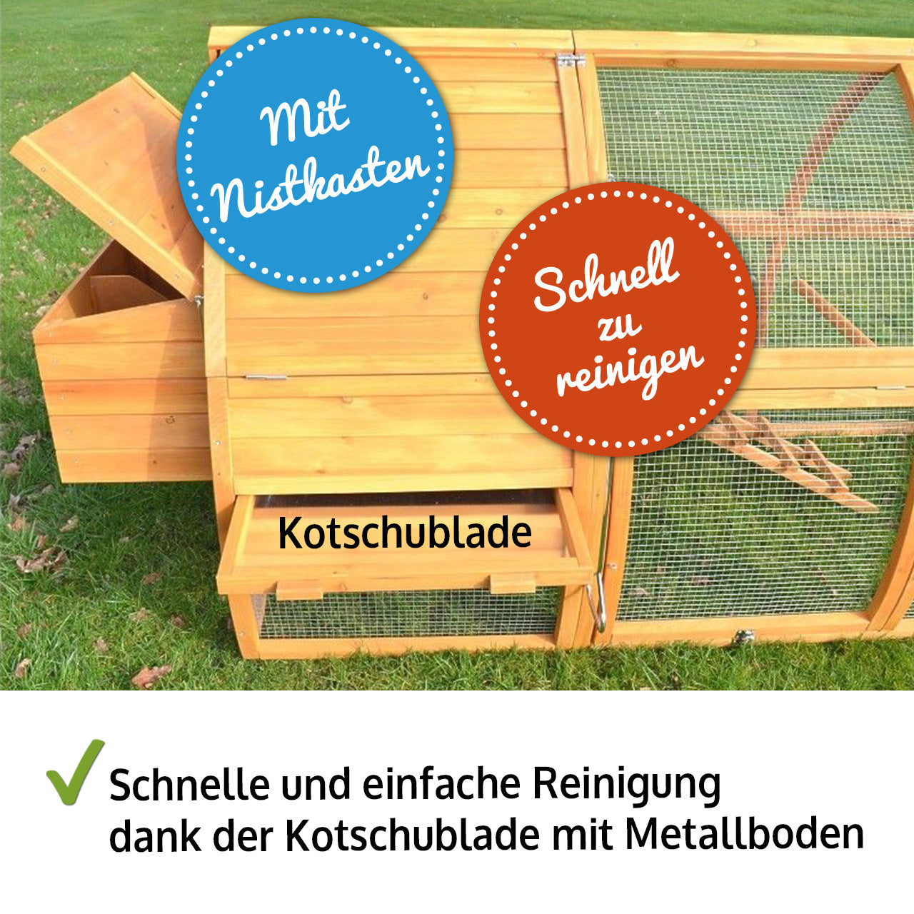 Hühnerstall Kükenstall Wachtelstall Hühnervoliere Superhenne